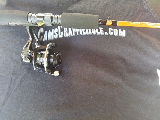 Cam's "Orange Poseidon"  6'6  Spinning Rod and Reel Combo