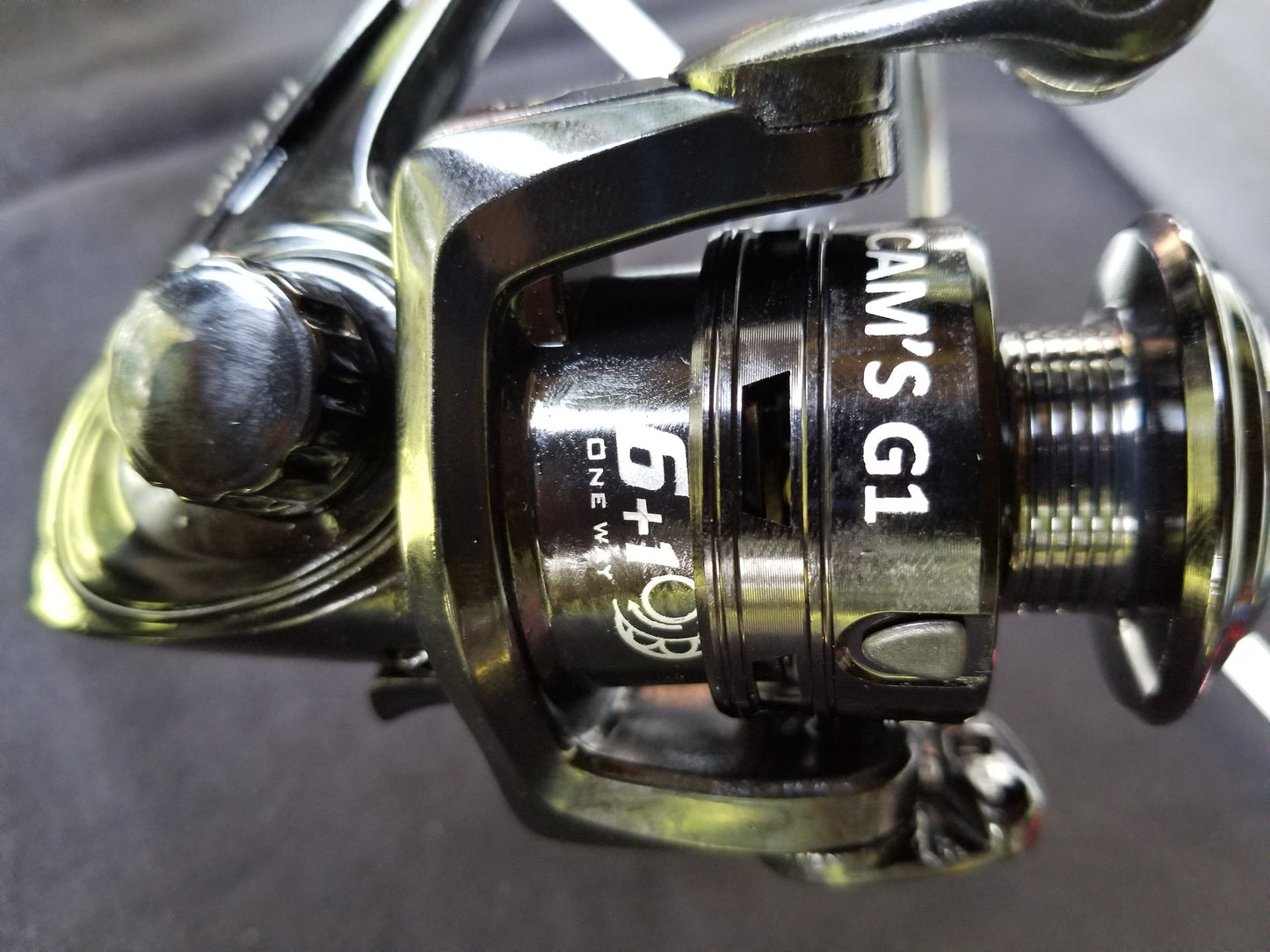 Cam's 9ft. 2pc. Yaannk Stik + 7 (BB)  Cam's Xtralite Reel + Plastics and Hooks Kit