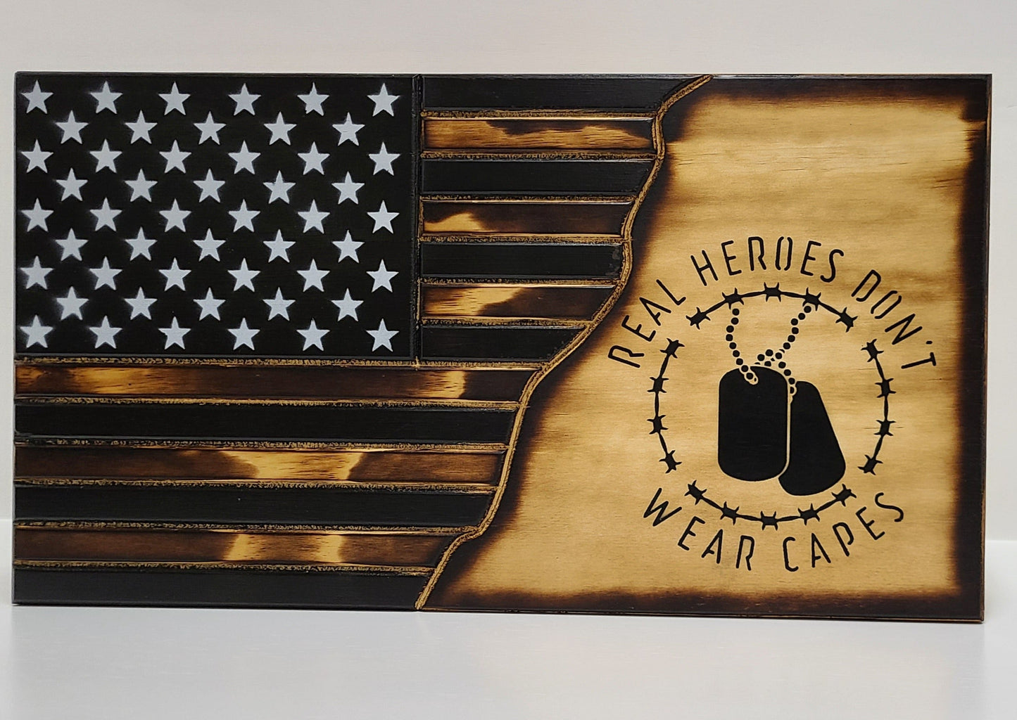 Hero's Don't Wear Capes Concealment Flag