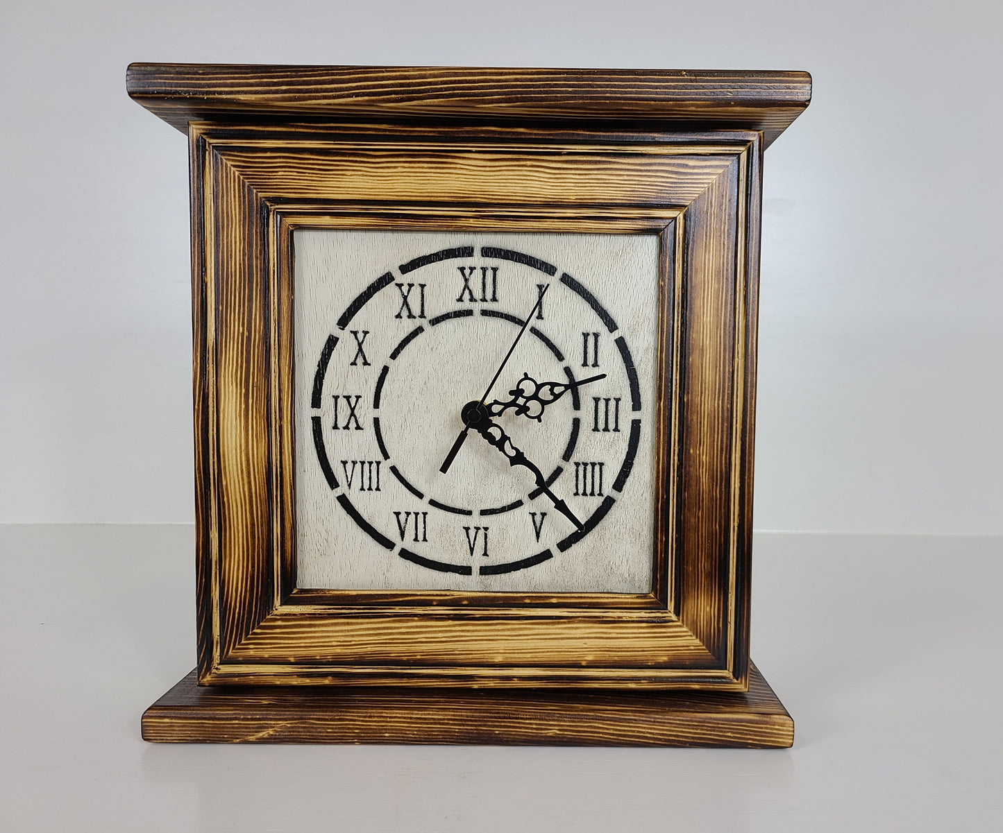 "Peacemaker” Wooden Gun Concealment Clock