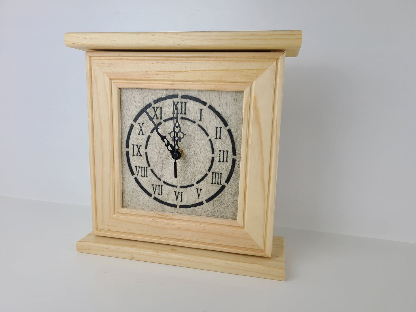 "Peacemaker” Wooden Gun Concealment Clock