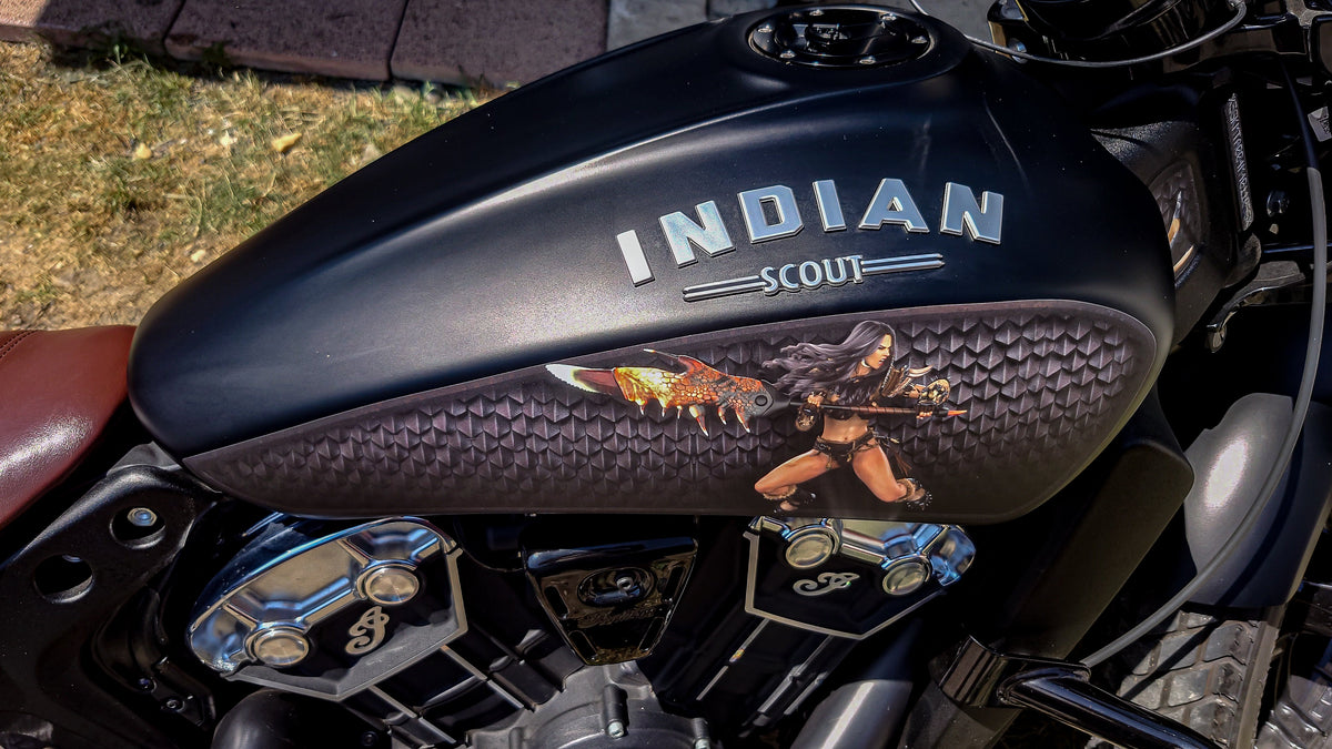 Dragon Warrior - Indian Scout - Full Tank Color