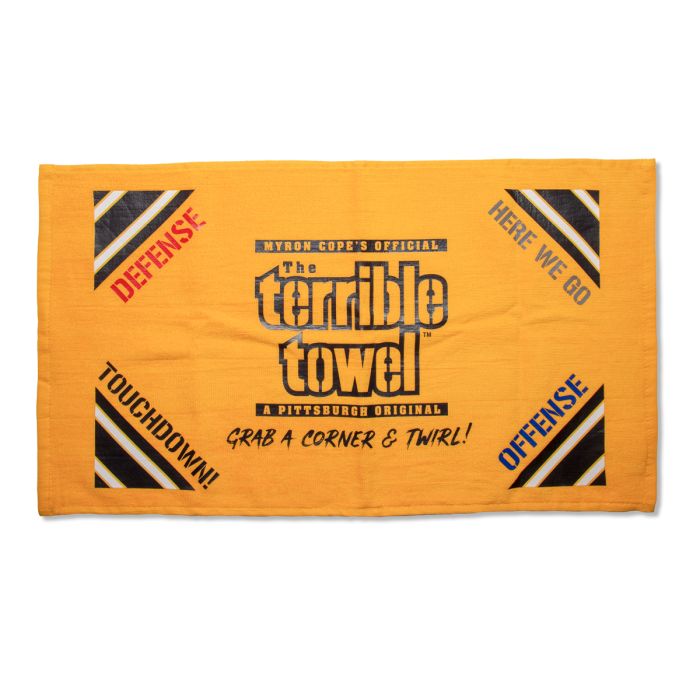 Pittsburgh Steelers Grab and Twirl Terrible Towel® - officially licensed by the NFL