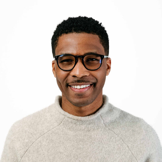 District Blue Light - Jet Black