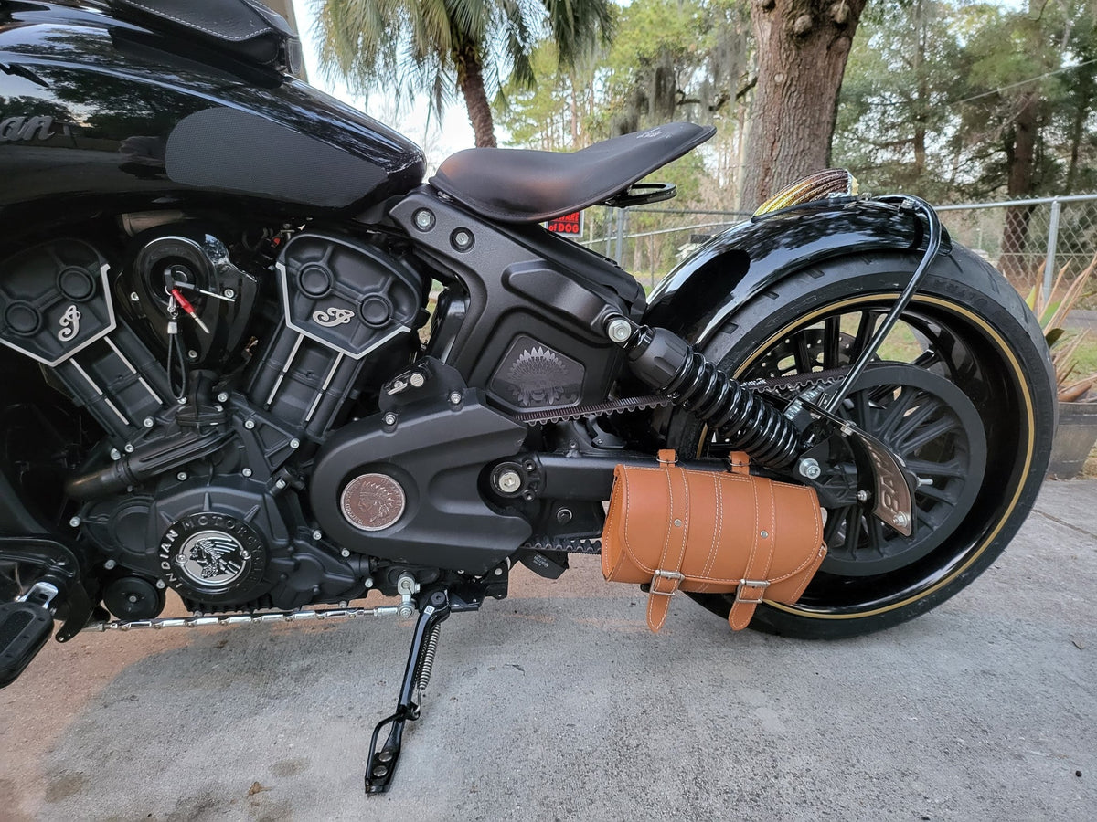 Indian Scout Mid-Frame Insert - Skull Warbonnet V2