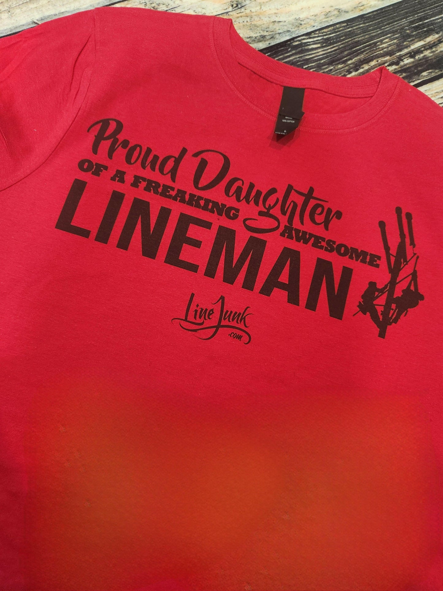 proud daughter of a lineman