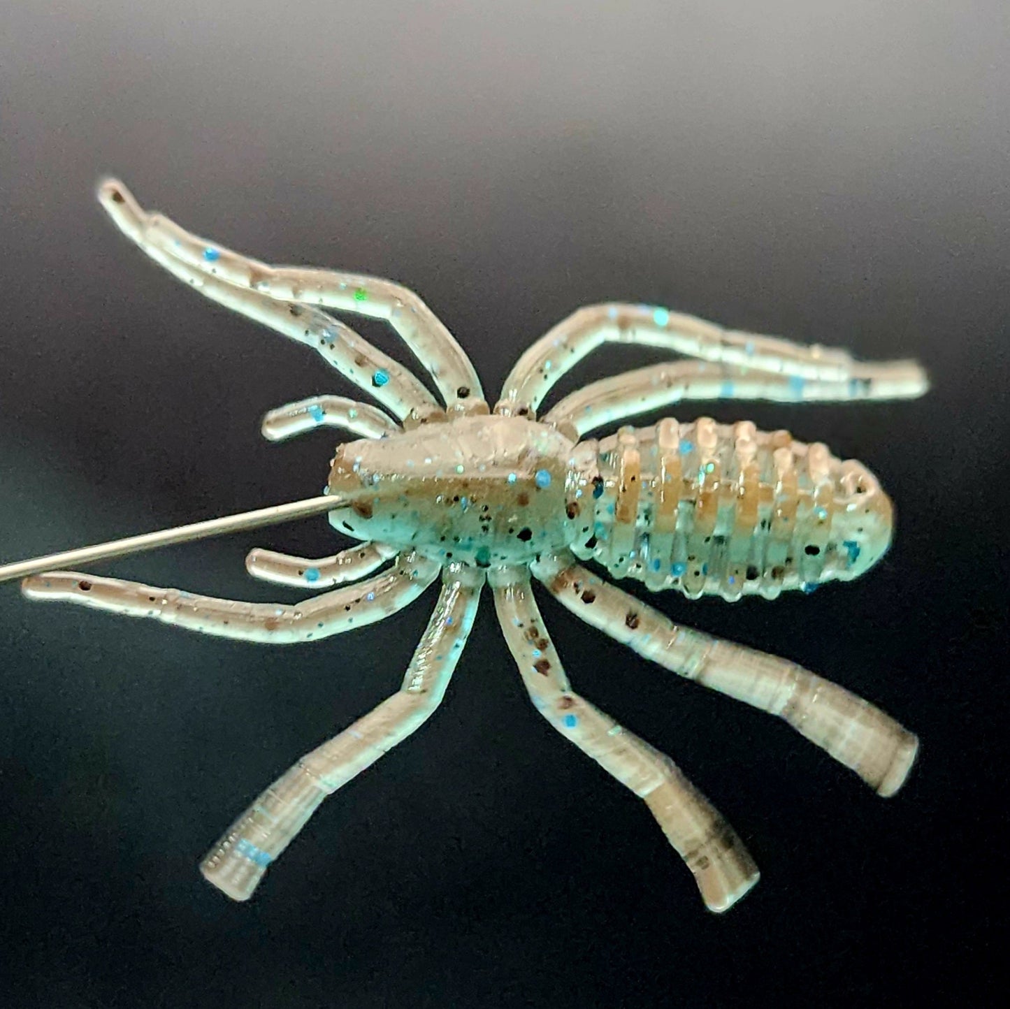 Jar of 1" Micro Spider Bait "The Writing Spider"