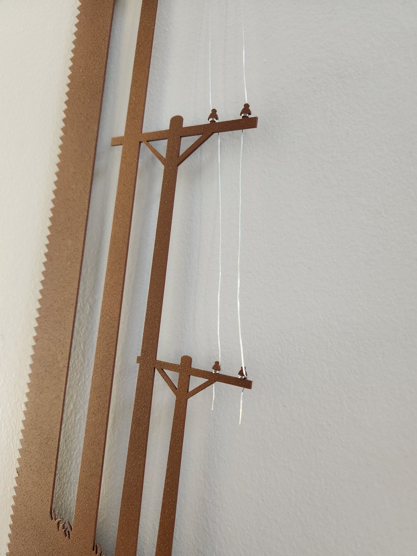 Lineman Saw Blade Art