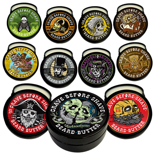 Grave Before Shave Beard Butter 4oz. Container