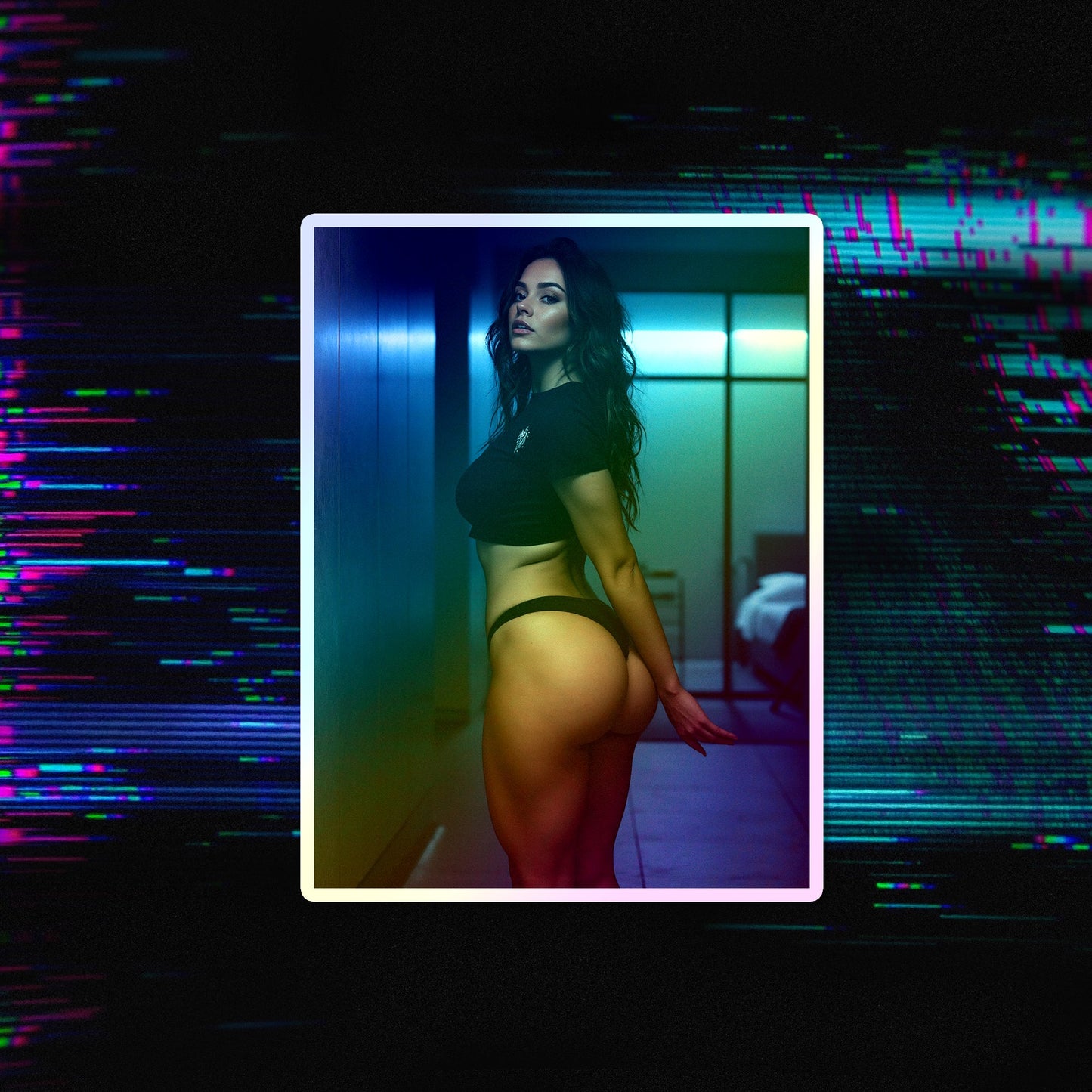 Bedroom Vol. 15 Holographic Die-Cut Sticker