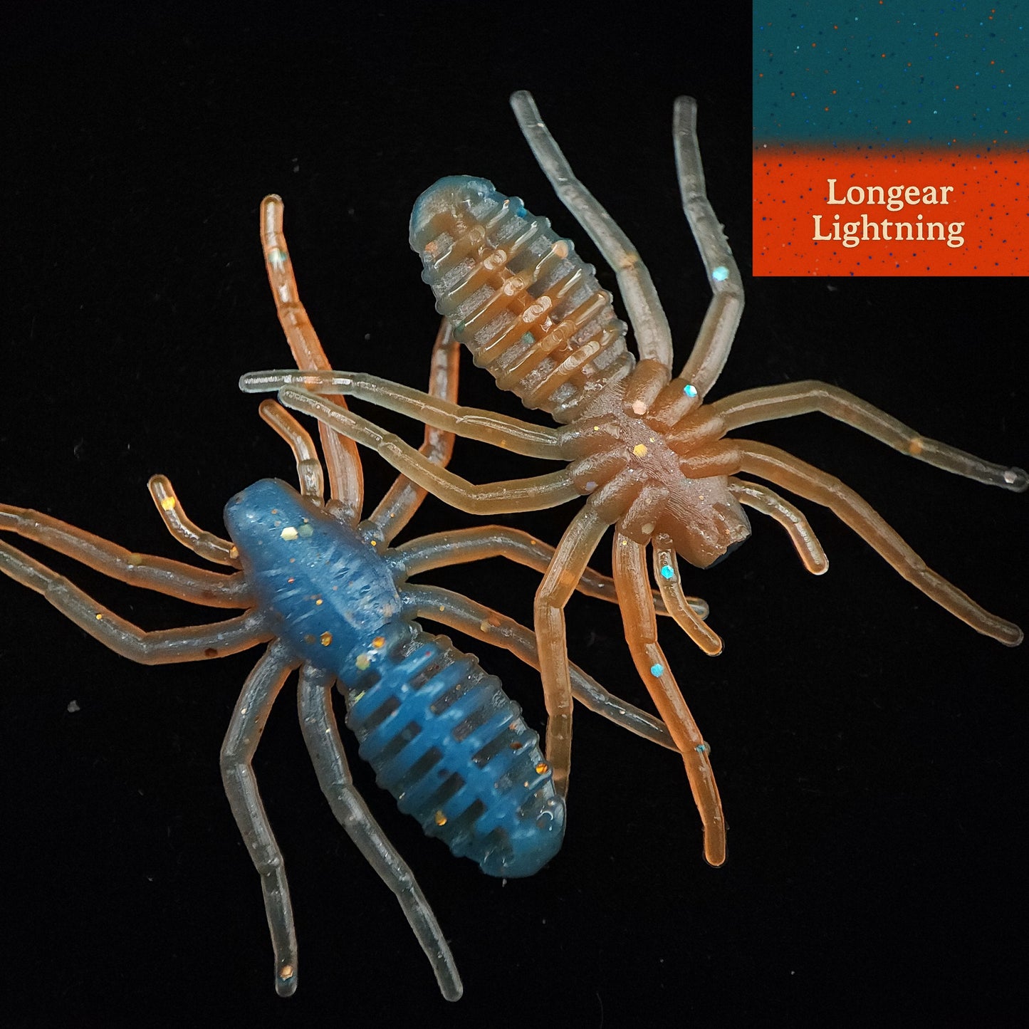 1" Micro Spider Bait "The Writing Spider"