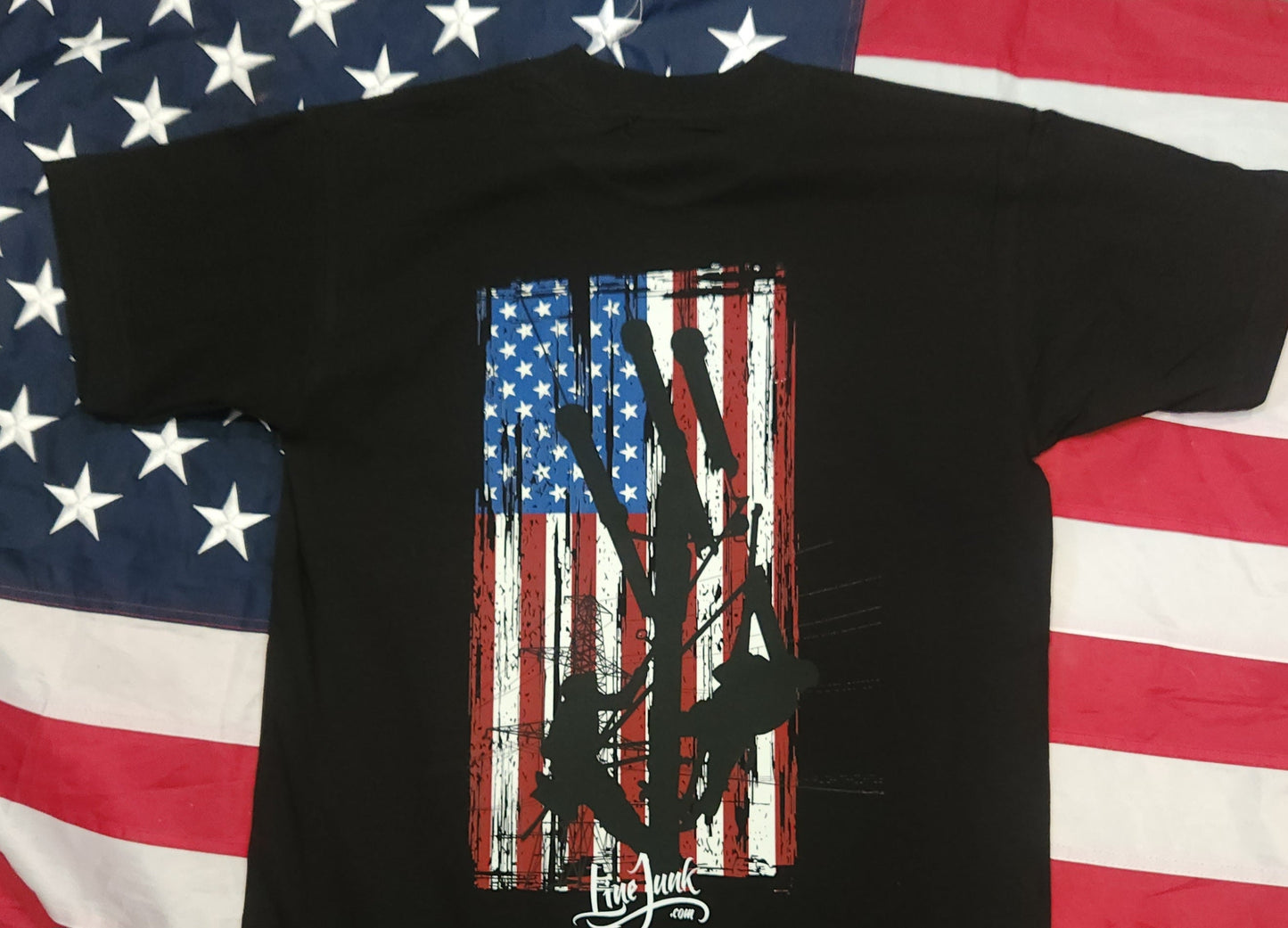 Flag Lineman Grunge 007