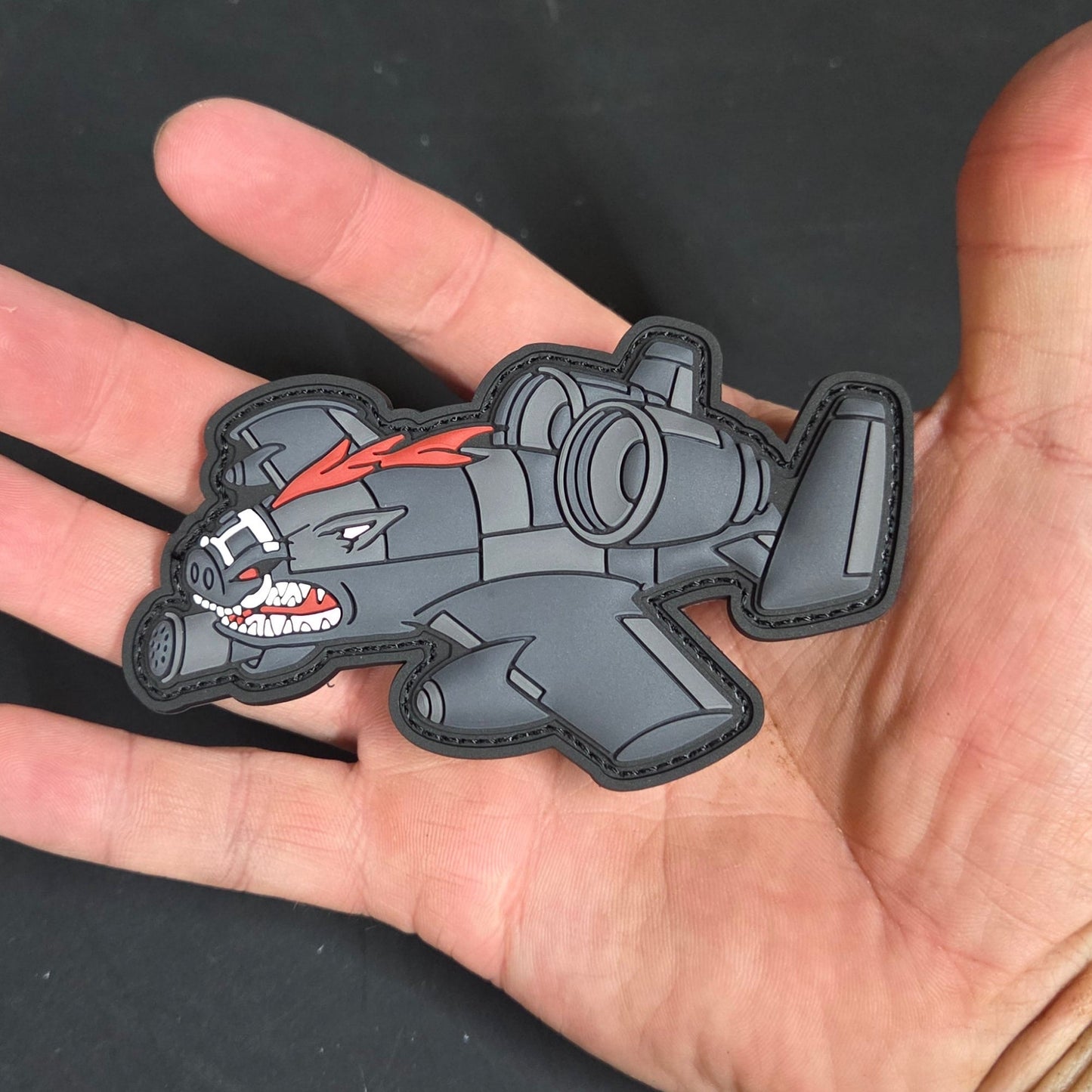 A-10 Warthog Toon - PVC Patch