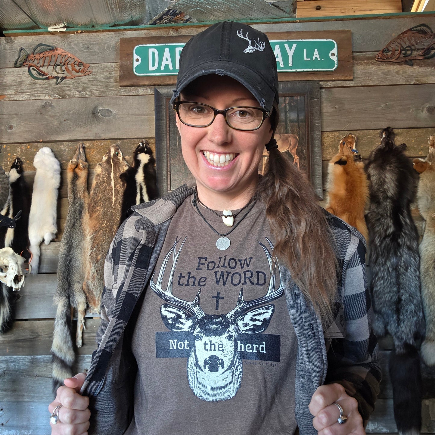 Follow the WORD Not the herd, Unisex Christian Deer T, 4 colors