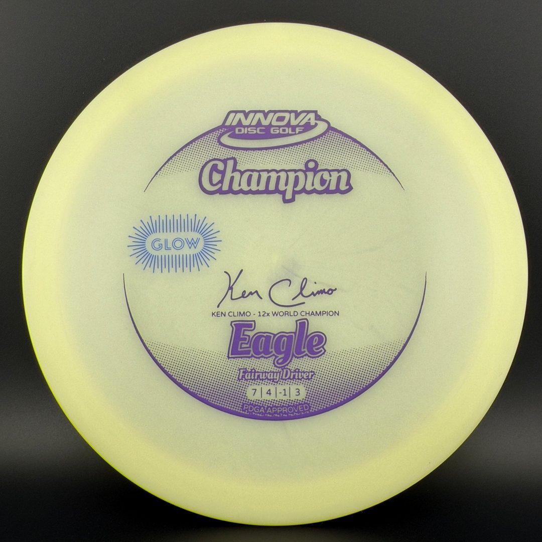 Classic Color Glow Champion Eagle - Ken Climo 12x