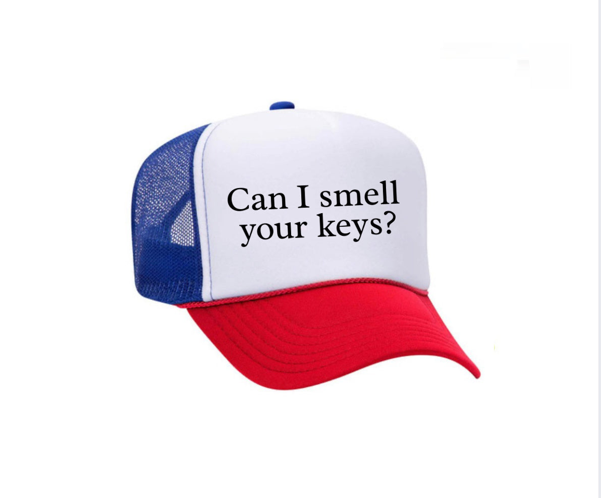 Can I Smell Your Keys? Trucker Hat