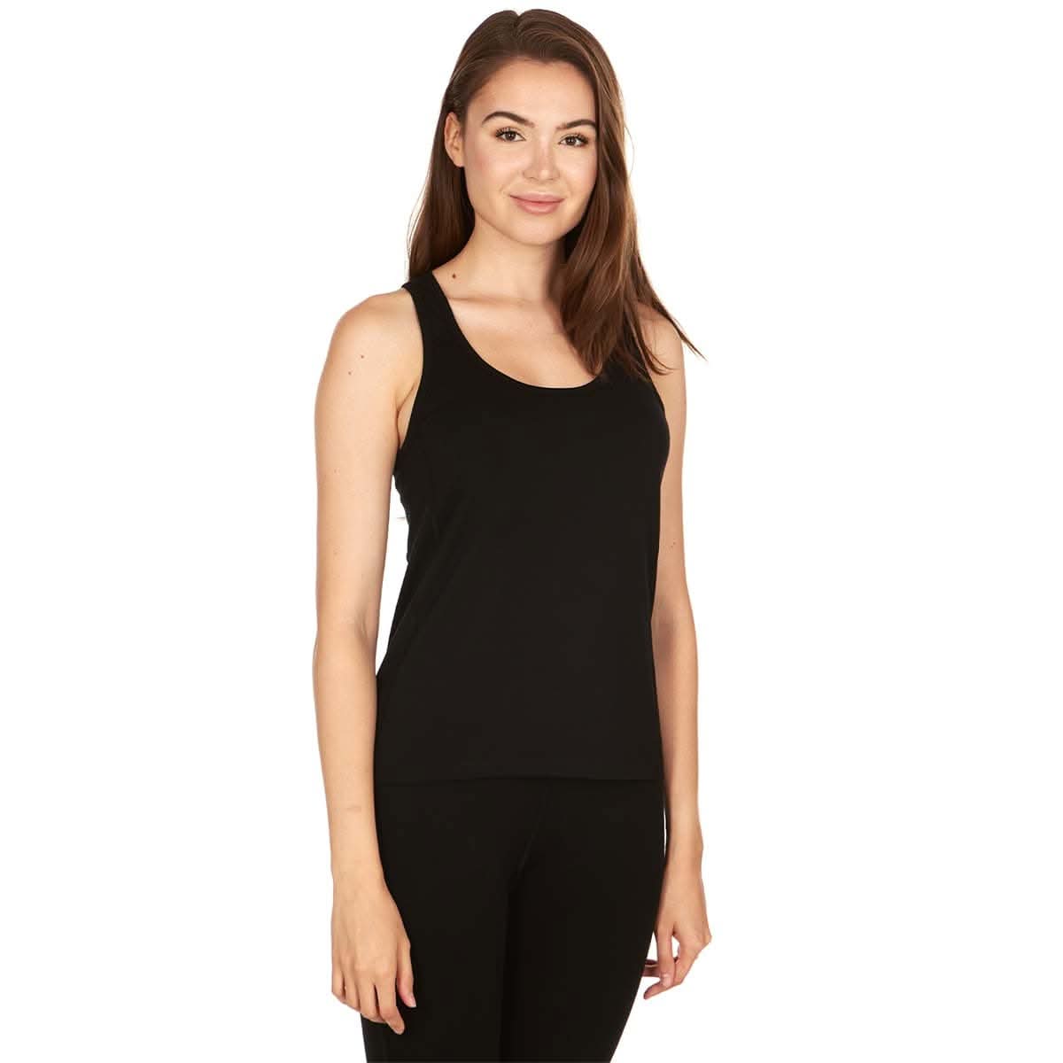 Microweight Women's Wool Racerback Tank Top - Woolverino