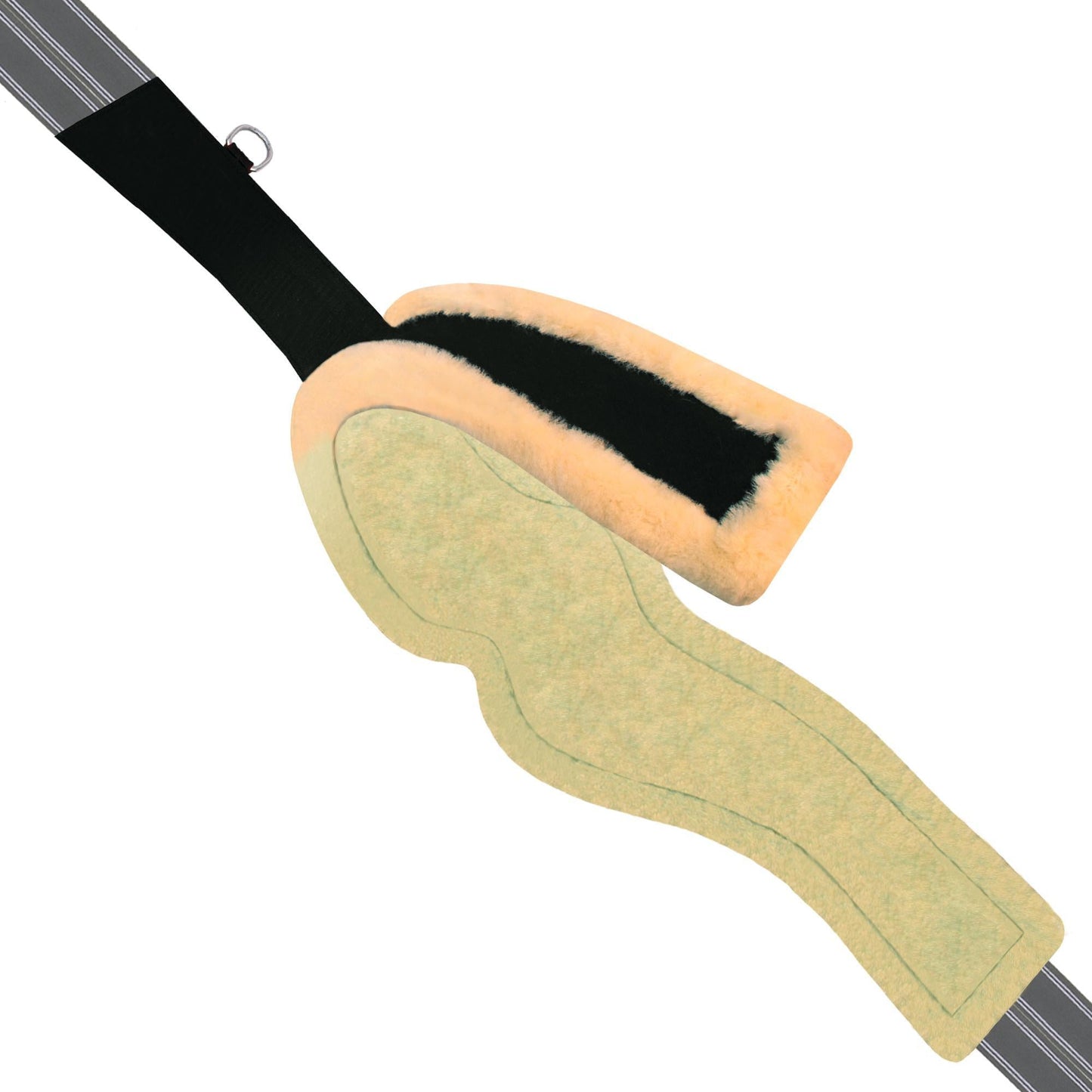 ExionPro 'AdaptLine' Wave Girth - Navy Blue Elastic with White Lines