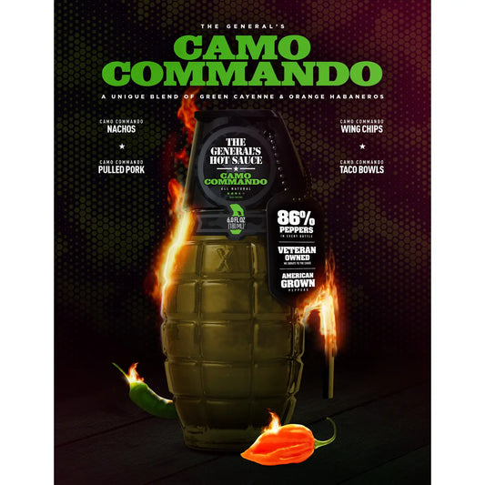 Camo Commando - The General's Hot Sauce