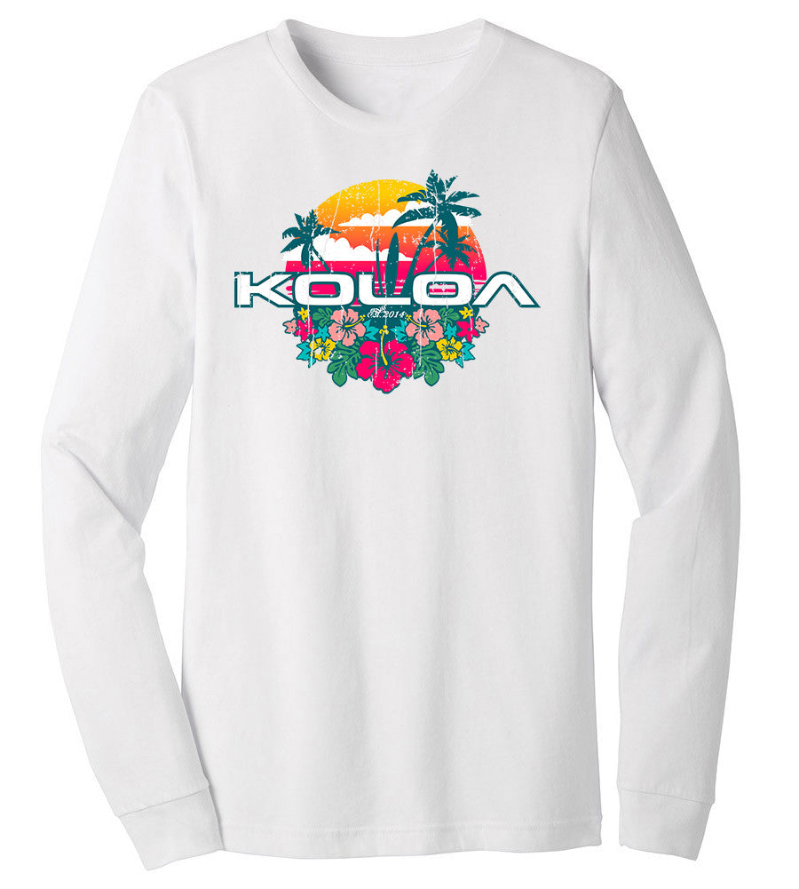 Koloa Multicolor Women's Long Sleeve T-Shirt
