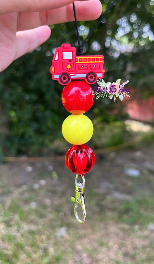 Firetruck freshie hanger