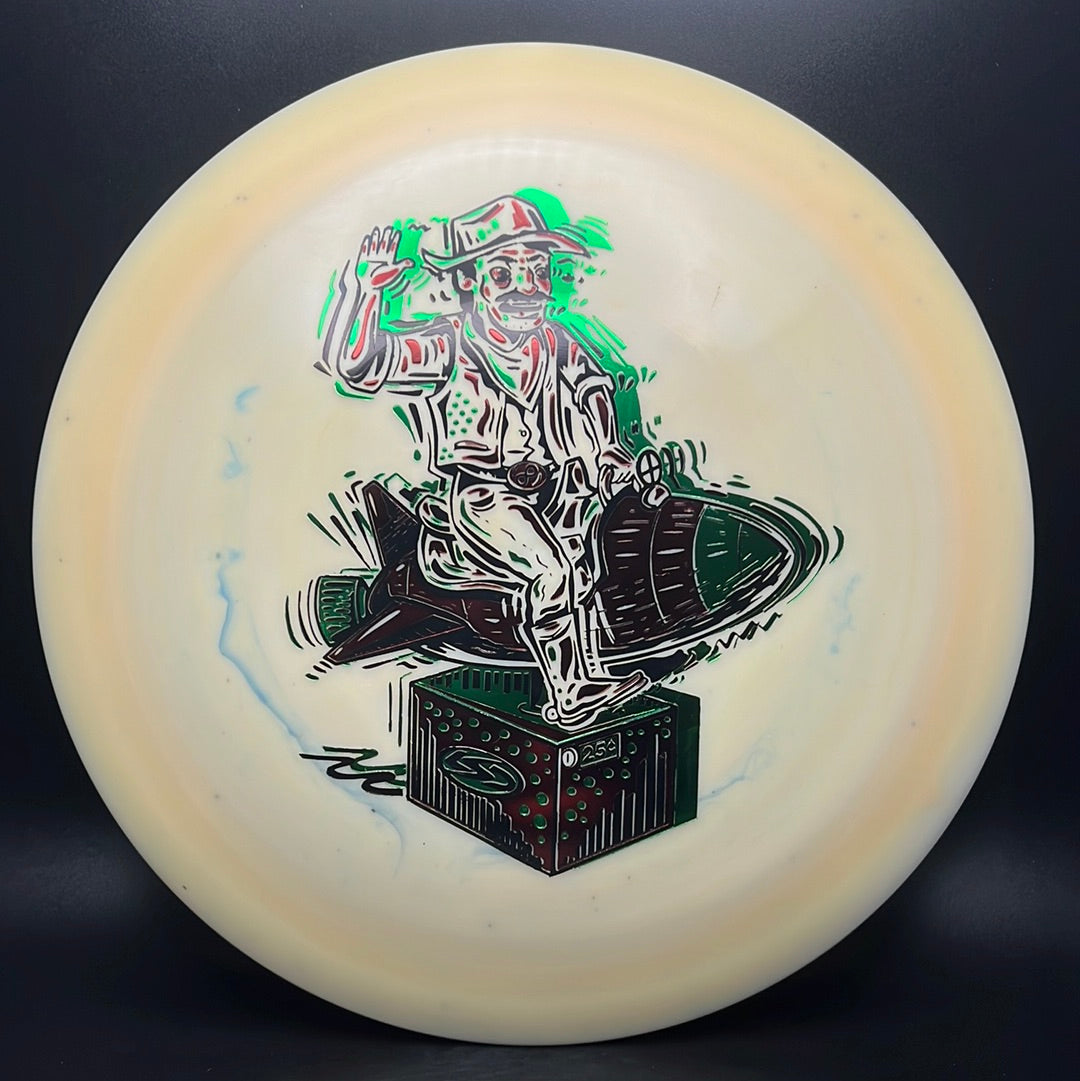 Alpha Harrier - "Ride Em Rocket Cowboy" Triple Foil