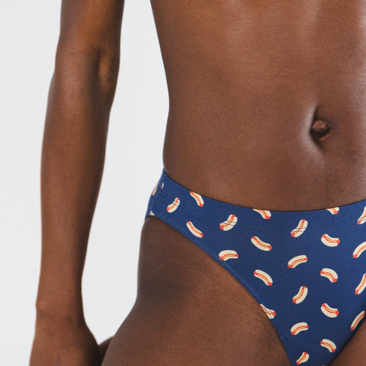 The Itty Bitty Buns | Hotdog Modal Bikini Underwear