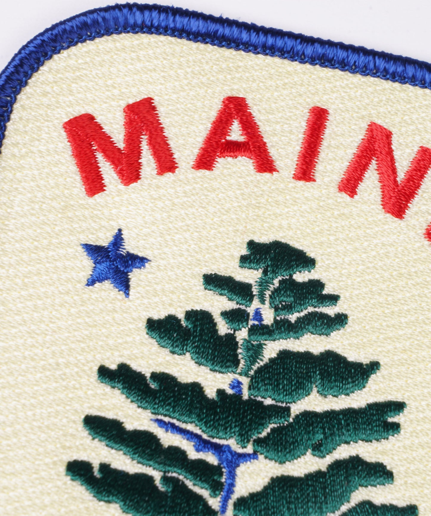 Maine Embroidered Patch