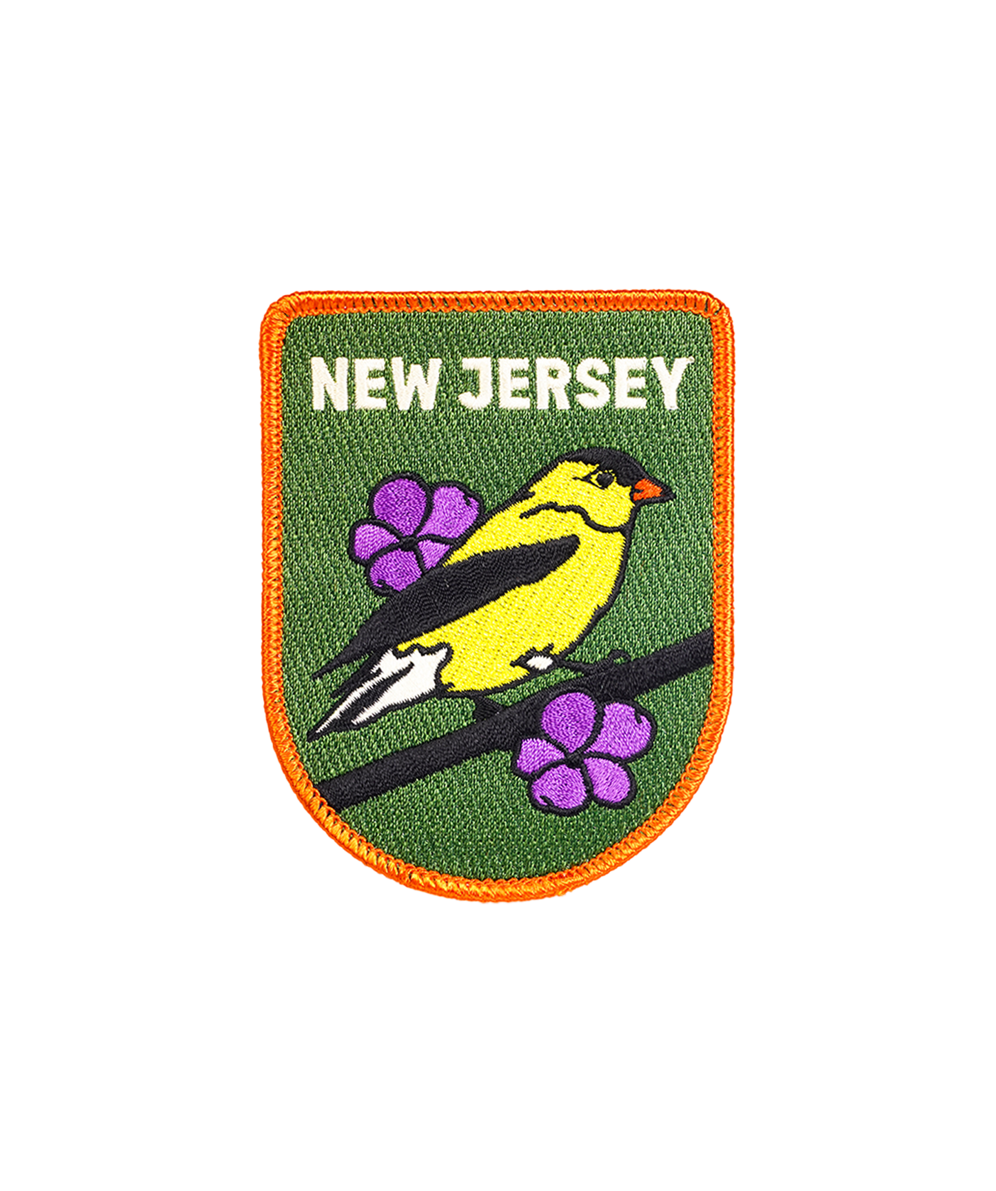 New Jersey Embroidered Patch