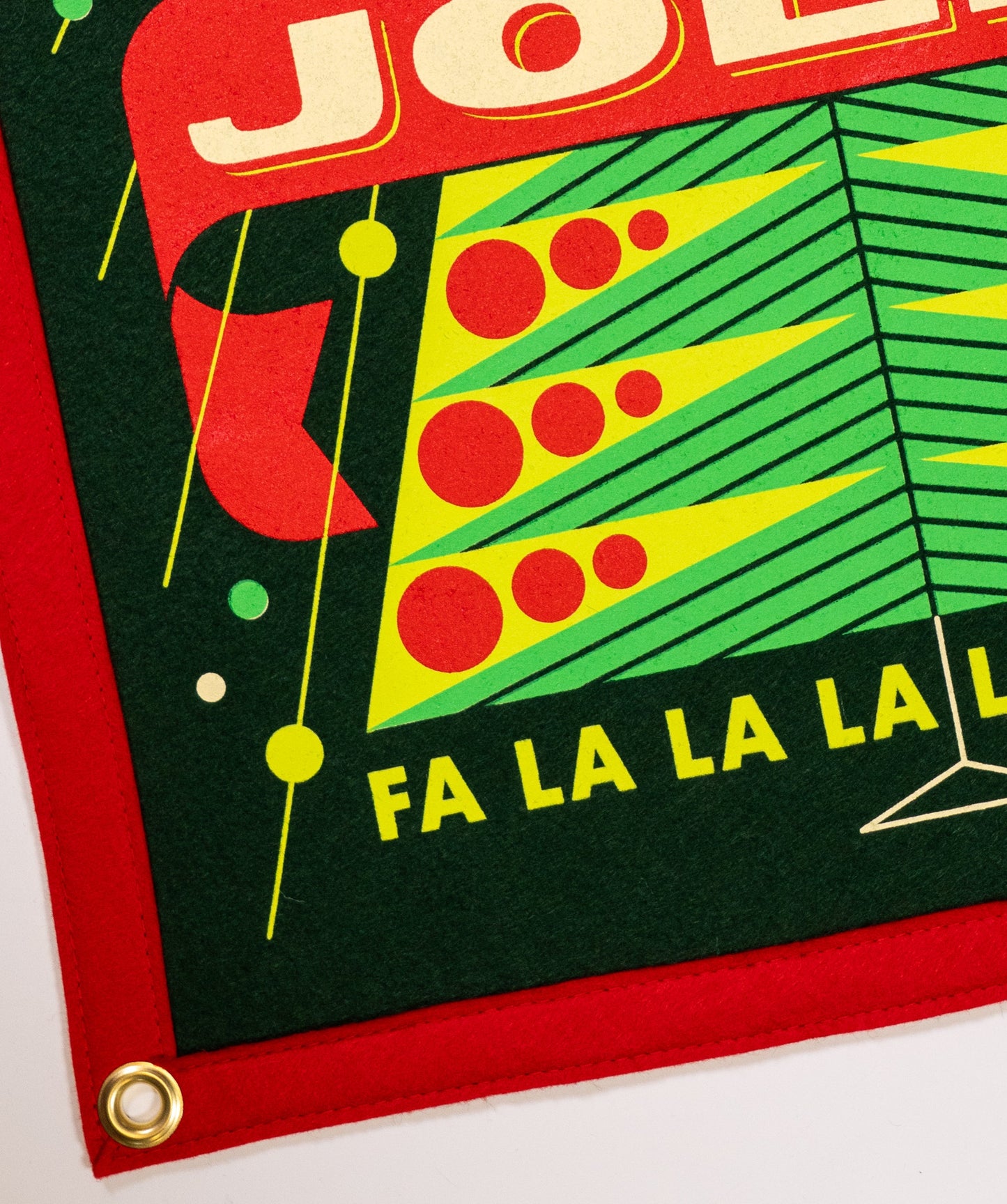 'Tis the Season To Be Jolly Camp Flag • Invisible Creature x Oxford Pennant