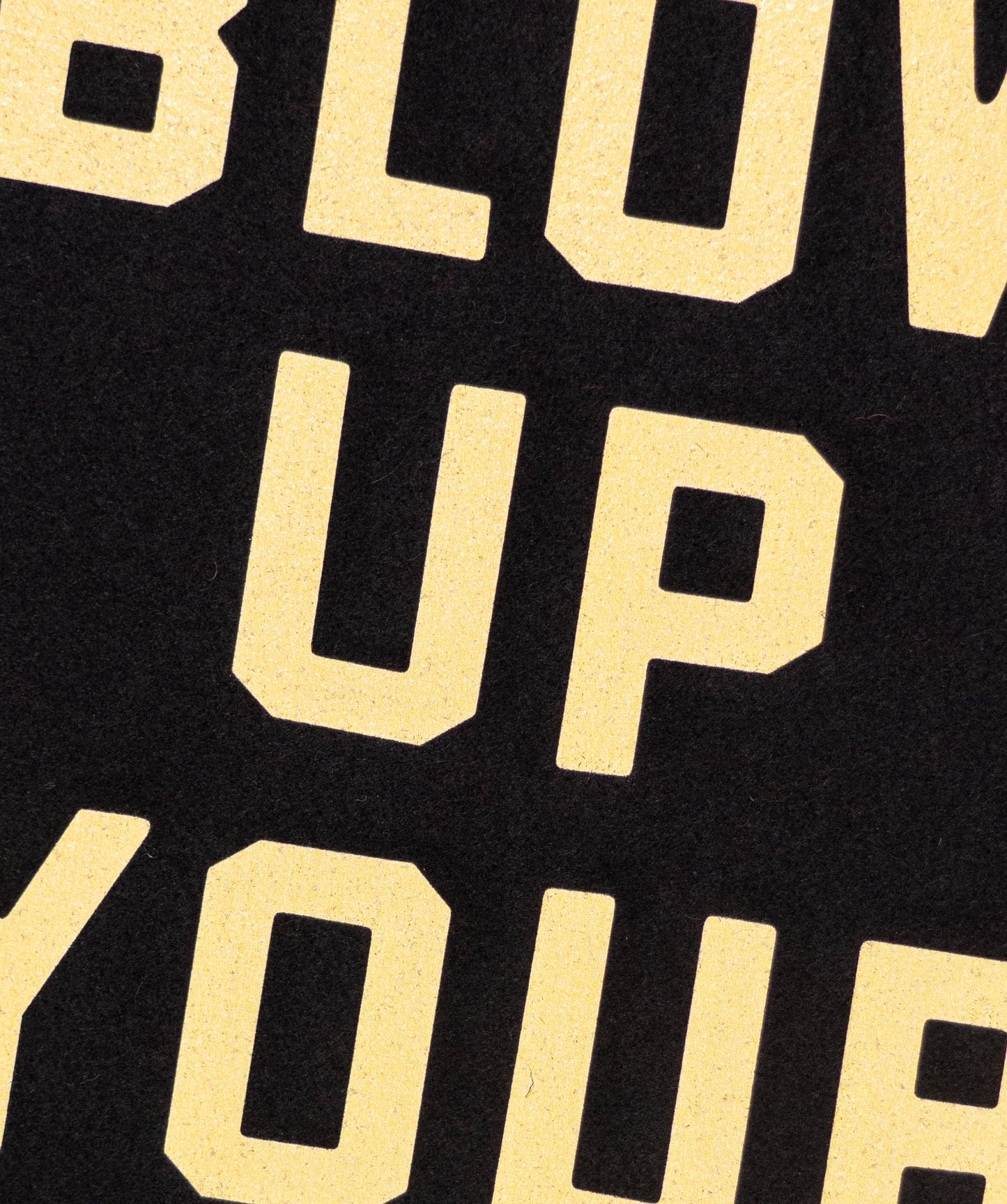 Blow Up Your TV Camp Flag • John Prine x Oxford Pennant