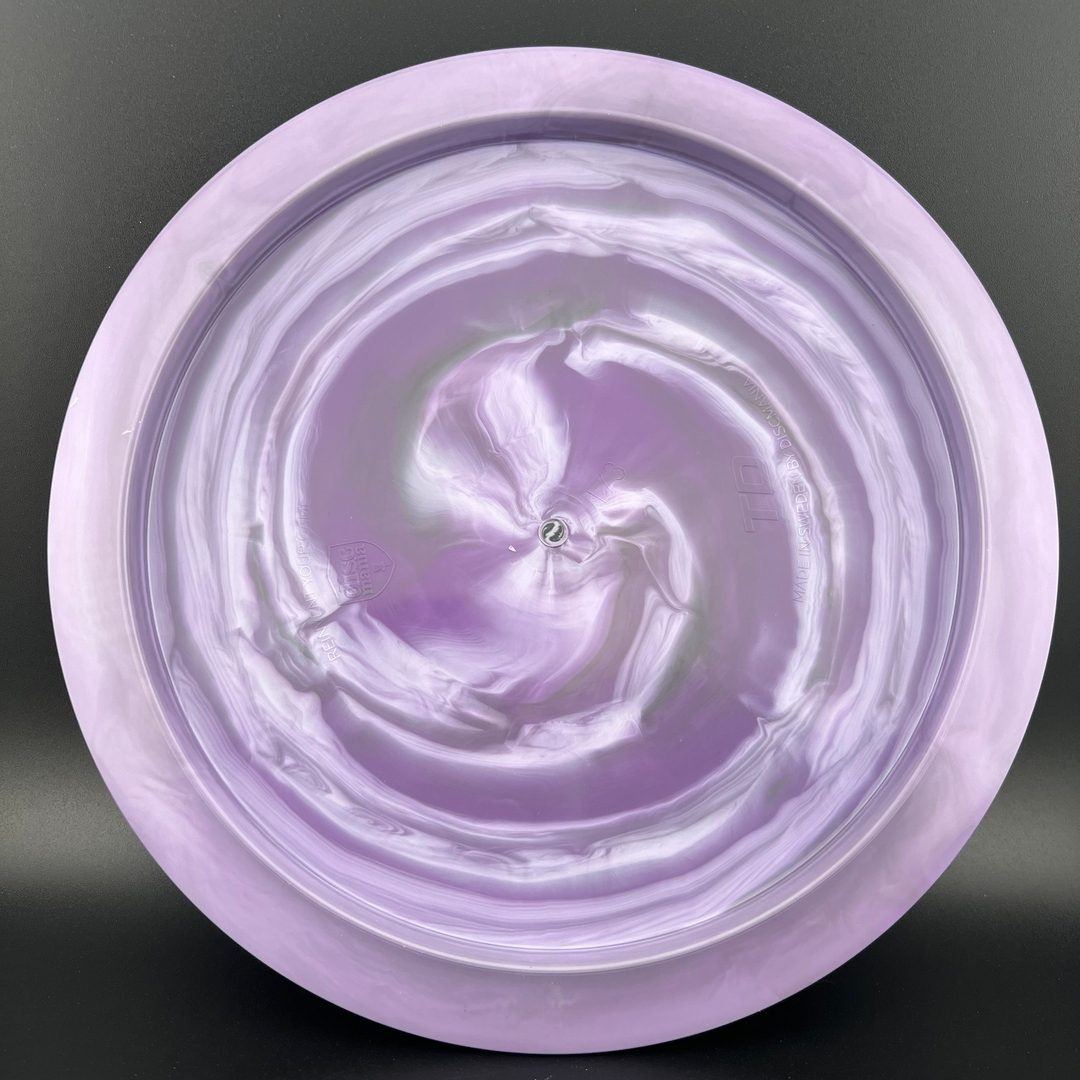 Swirly S-Line TD - Shield & Swords Stamp