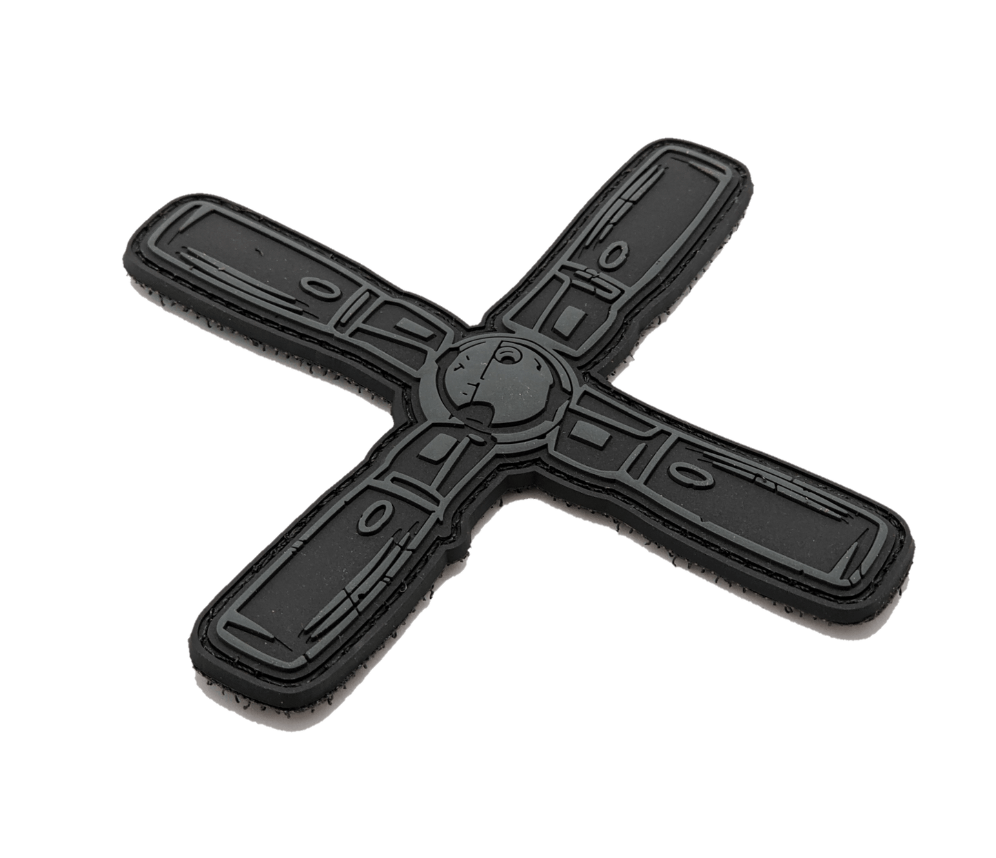 4-Blade Propeller - PVC/Rubber Patch