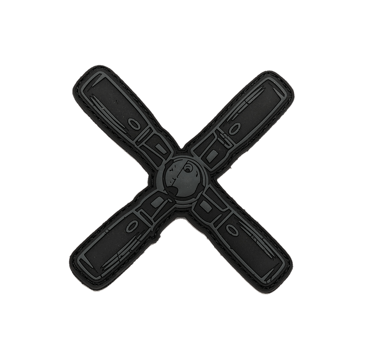 4-Blade Propeller - PVC/Rubber Patch