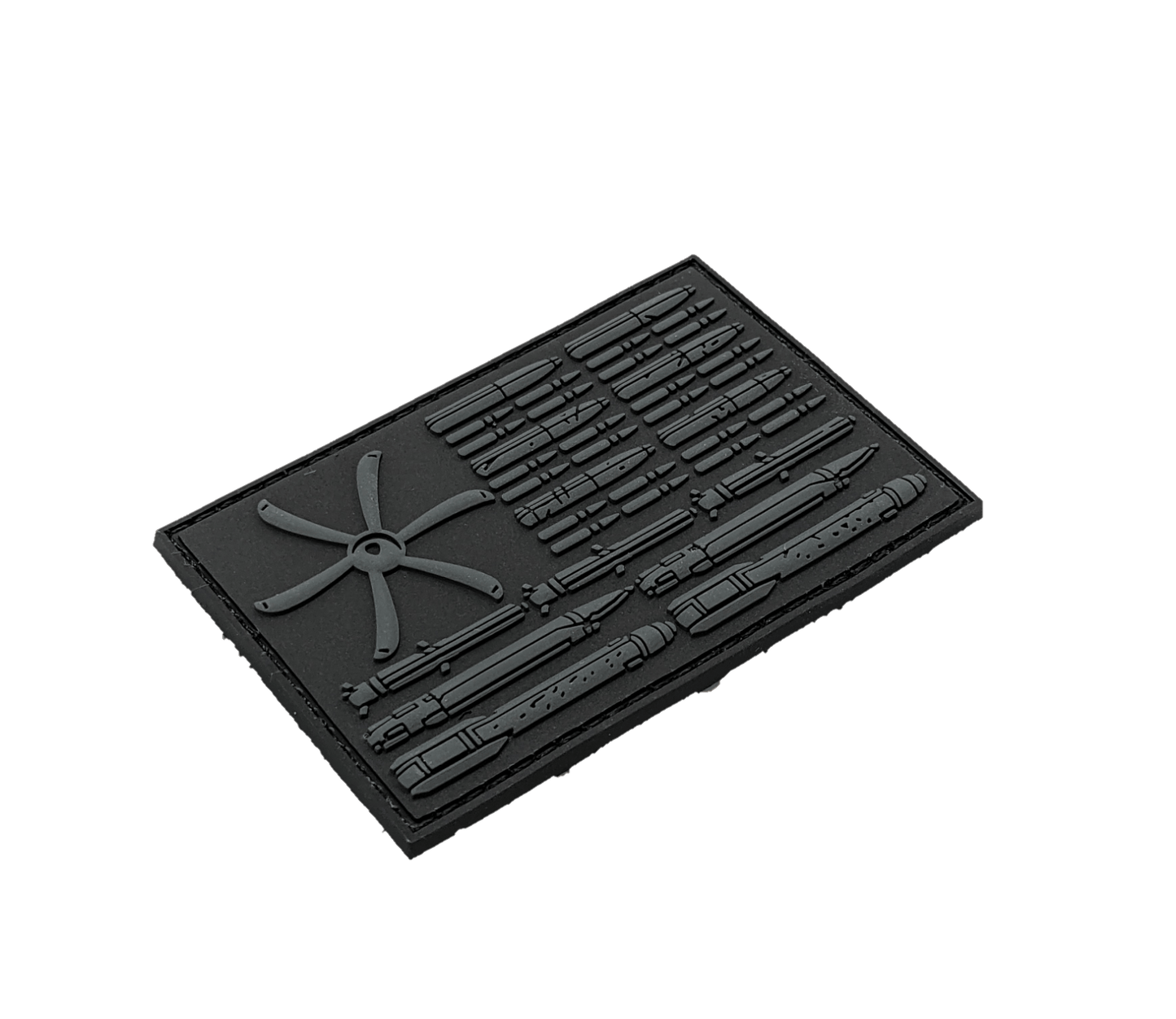 Bullet Flag - AC-130J - PVC Patches