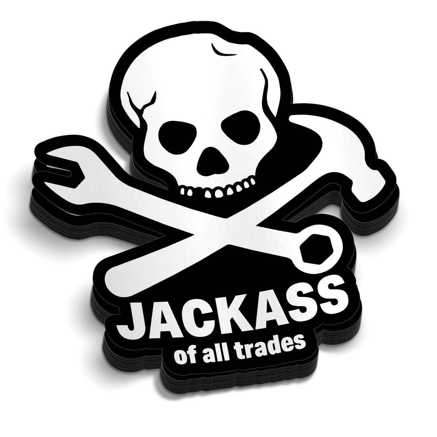 Jackass - Hard Hat Decal