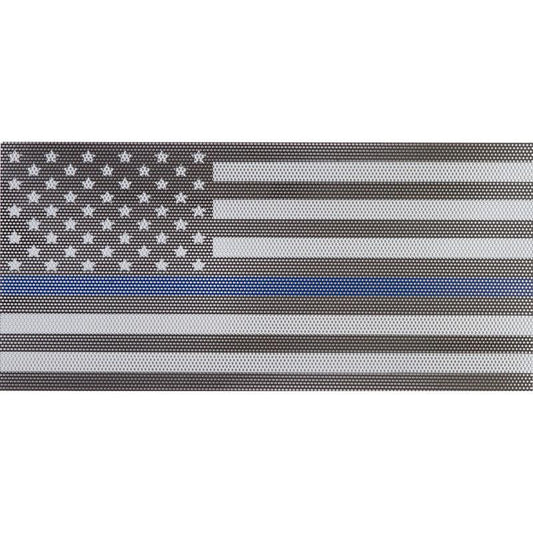 Thin Blue Line American Flag Inserts & Vent Decals Bundle
