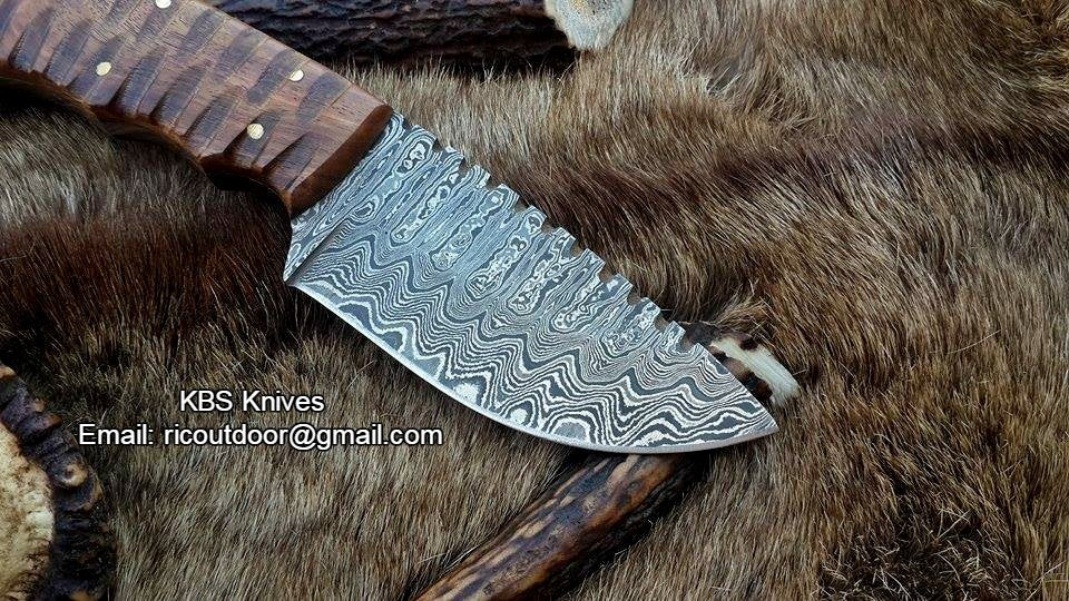 Custom Handmade Great Skinning Knife – 8 Inches