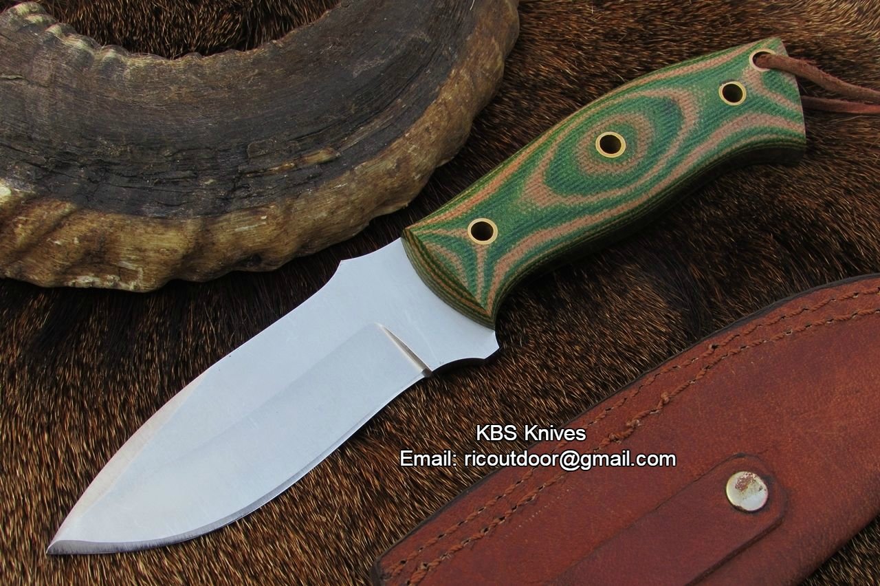 HAND MADE CARBON STEEL SKINNER KNIFE
