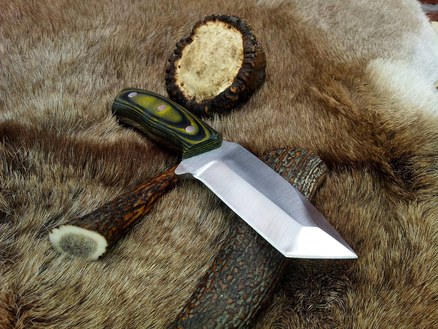 My New D2 Tanto Blade Knife