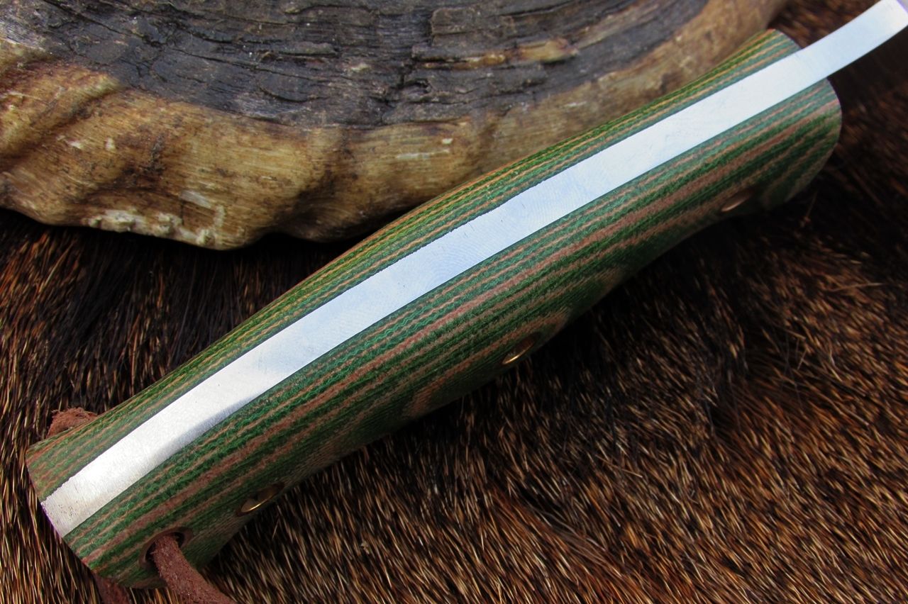 HAND MADE CARBON STEEL SKINNER KNIFE