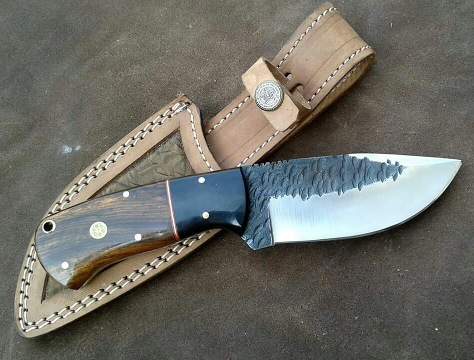 Custom Handmade 1095 HC Hand Forged Steel Hunting/Skinning Knife