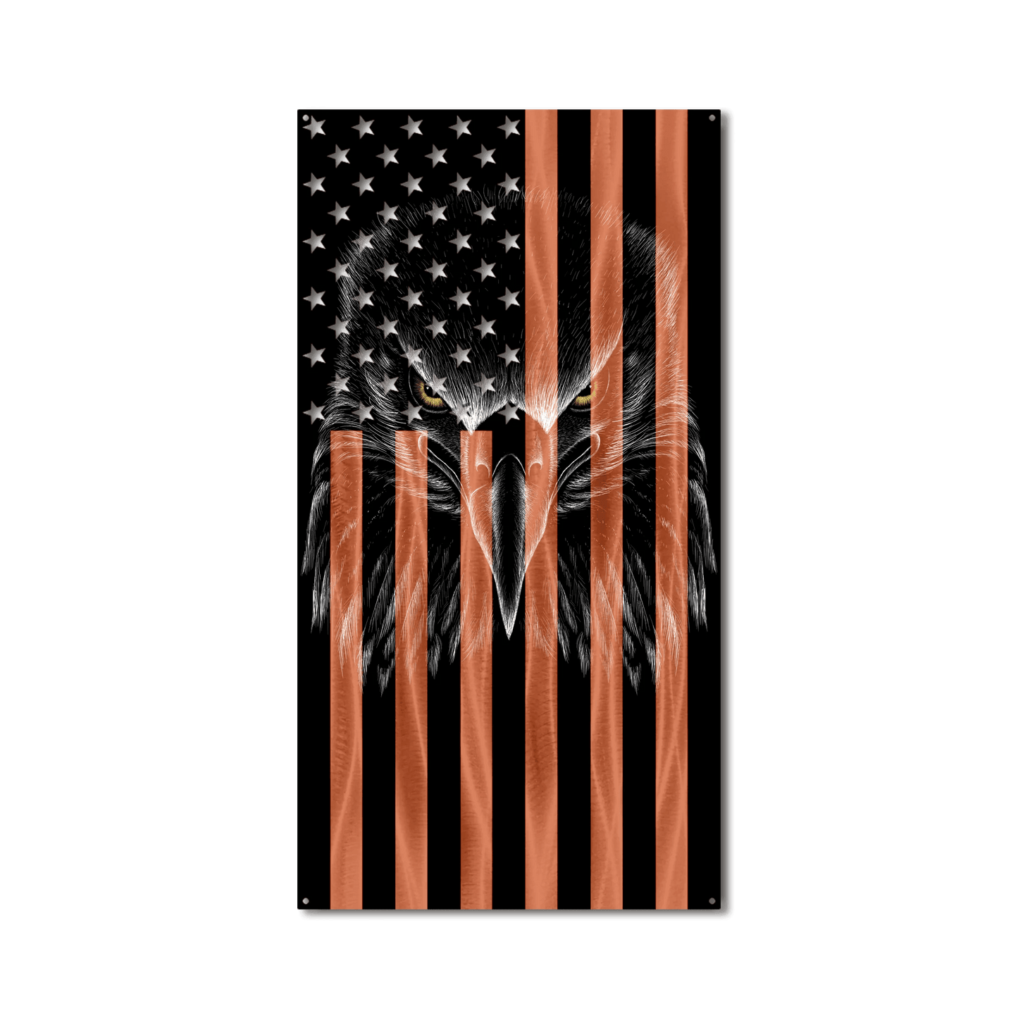 Ghost Eagle American Flag