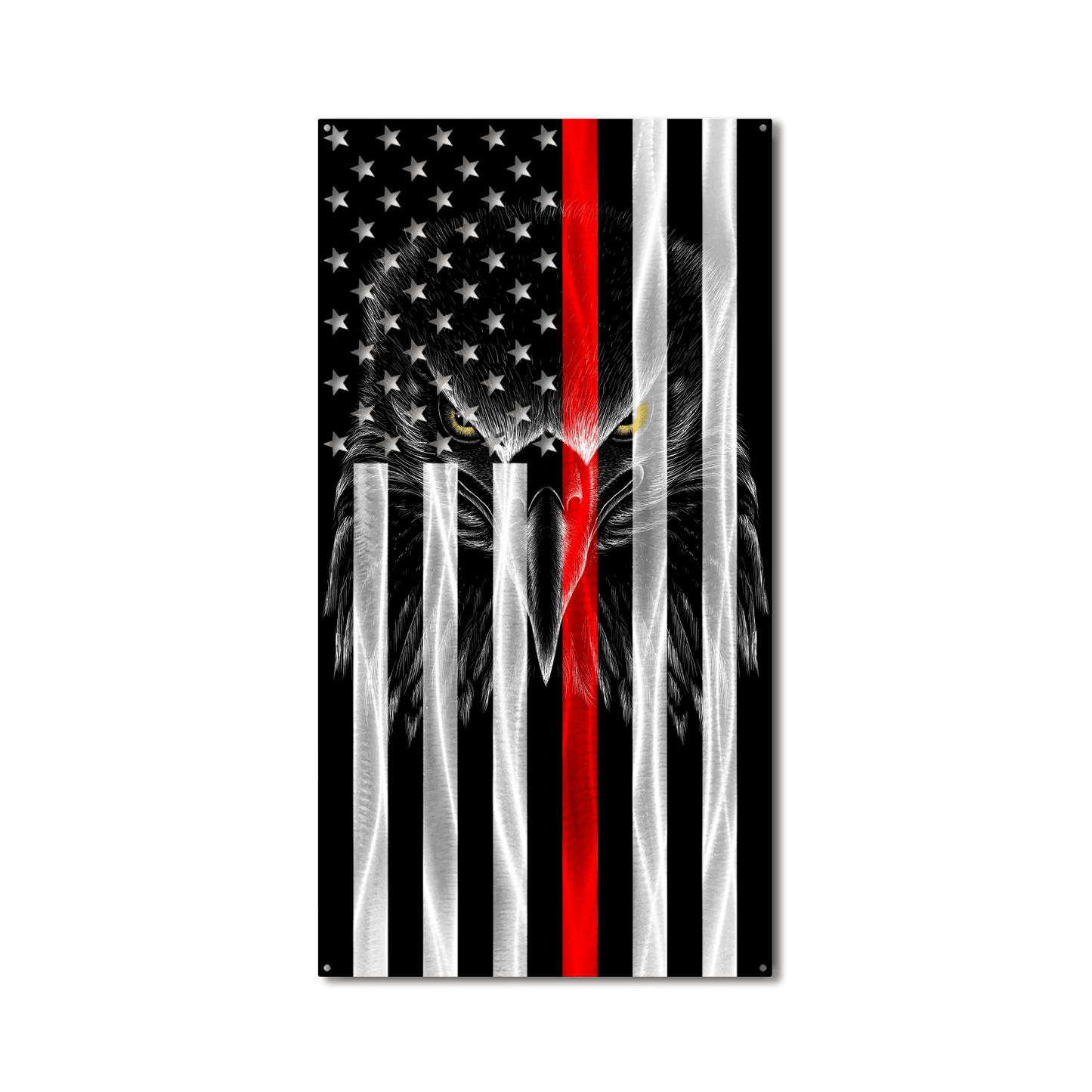 Ghost Eagle American Flag