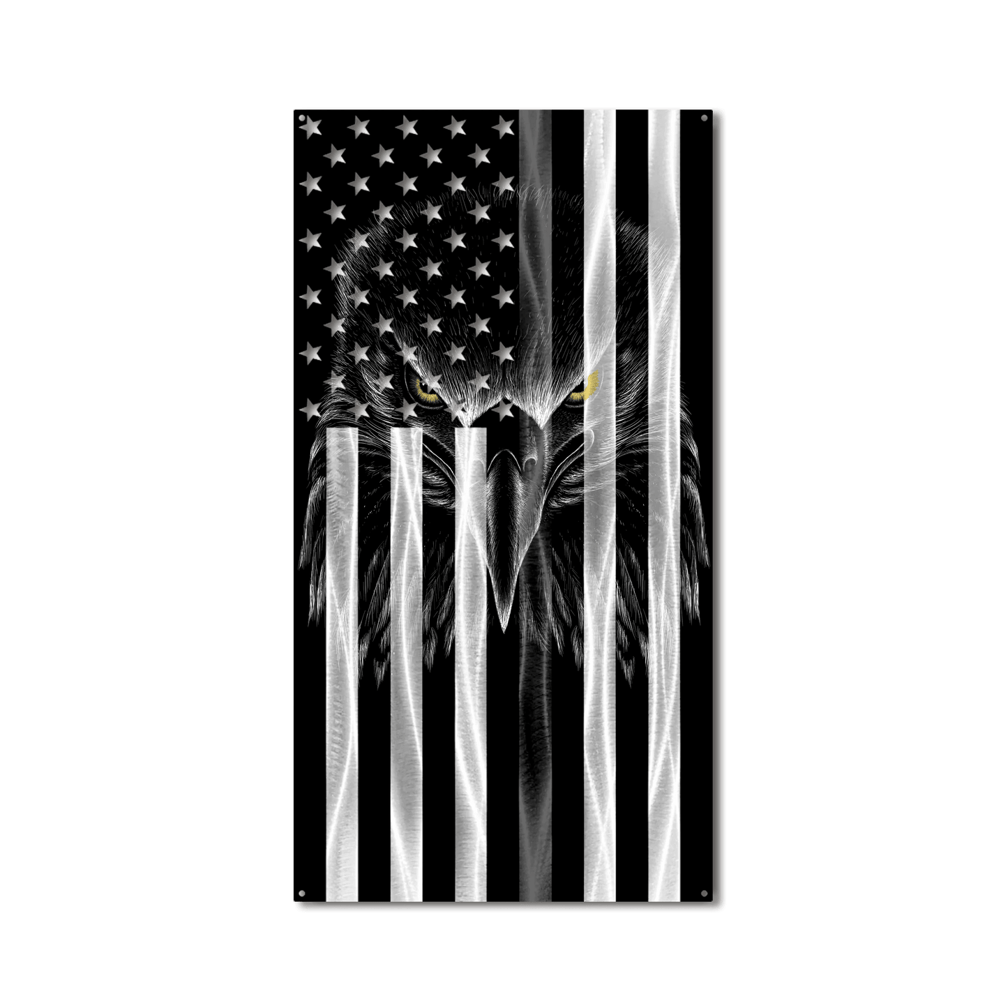 Ghost Eagle American Flag