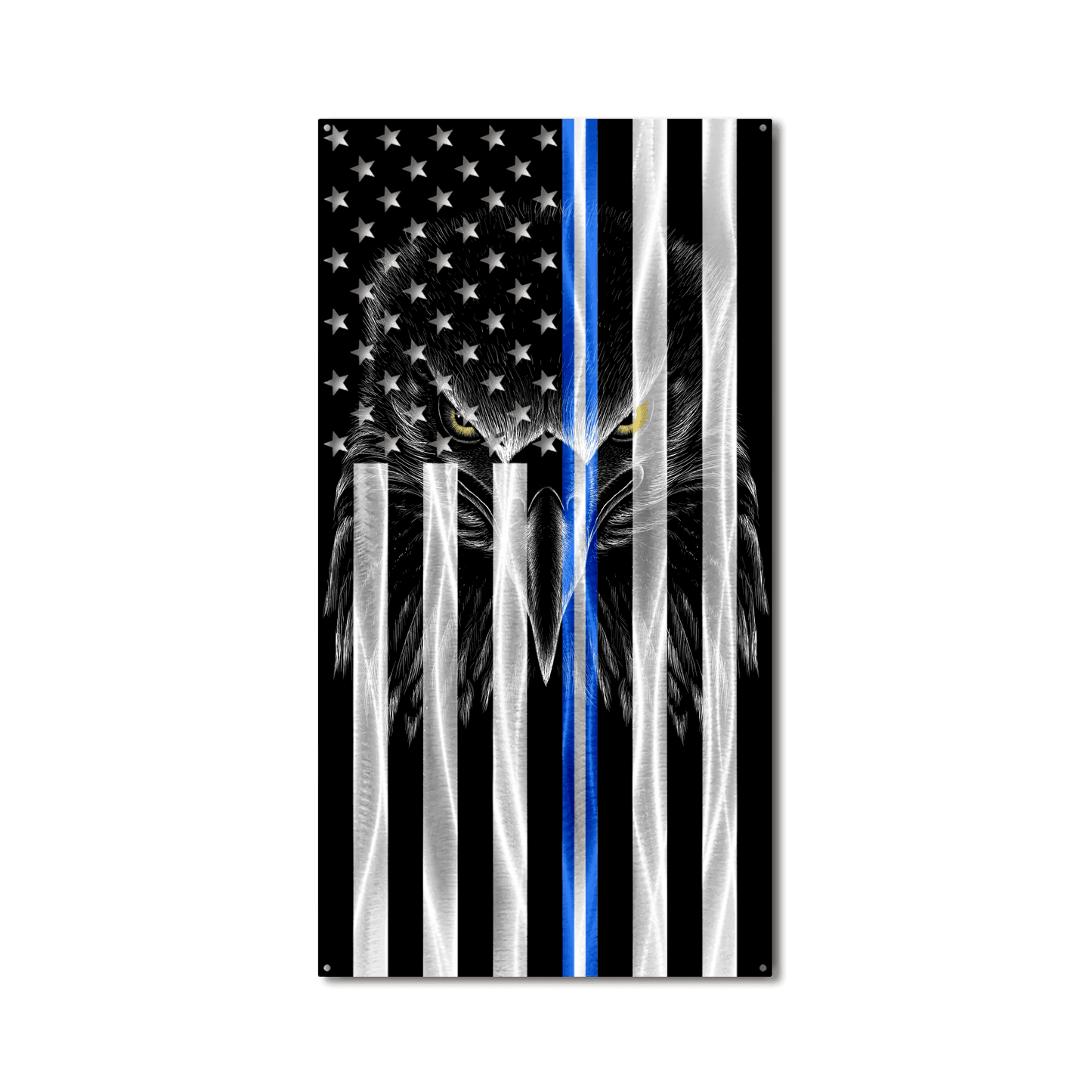 Ghost Eagle American Flag