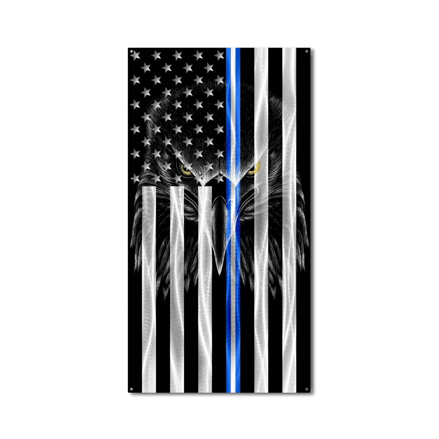 Ghost Eagle American Flag