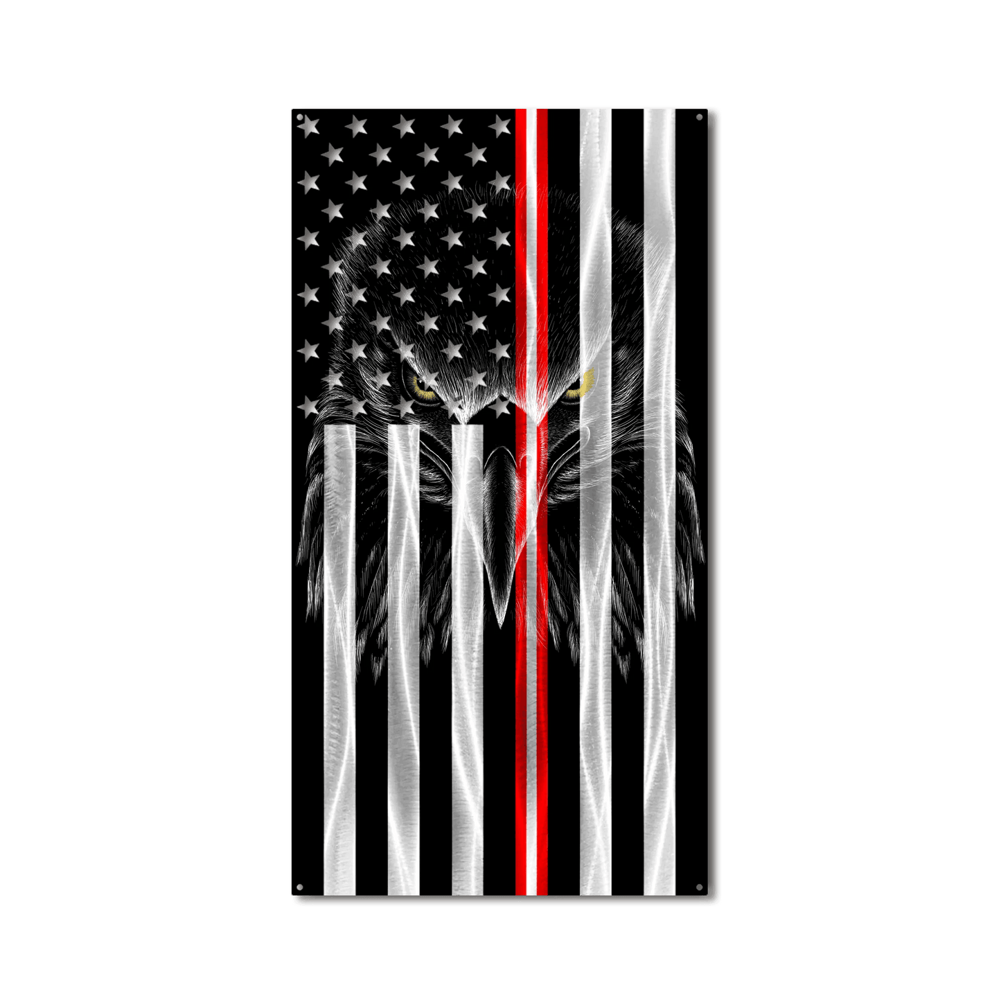 Ghost Eagle American Flag