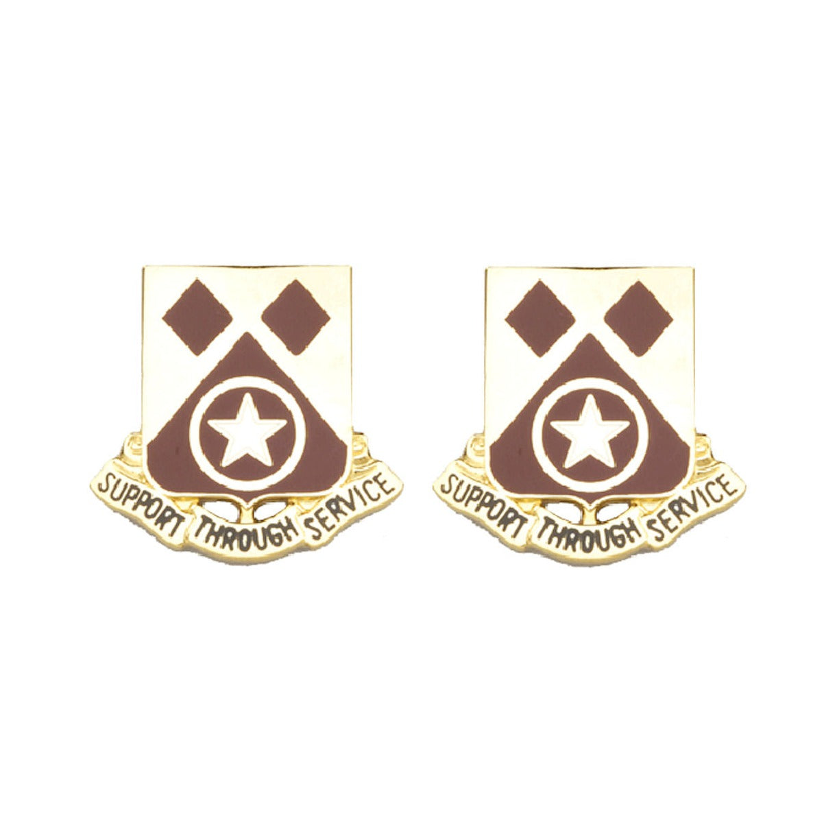 249th SUPPORT BATTALION Distinctive Unit Insignia - Pair