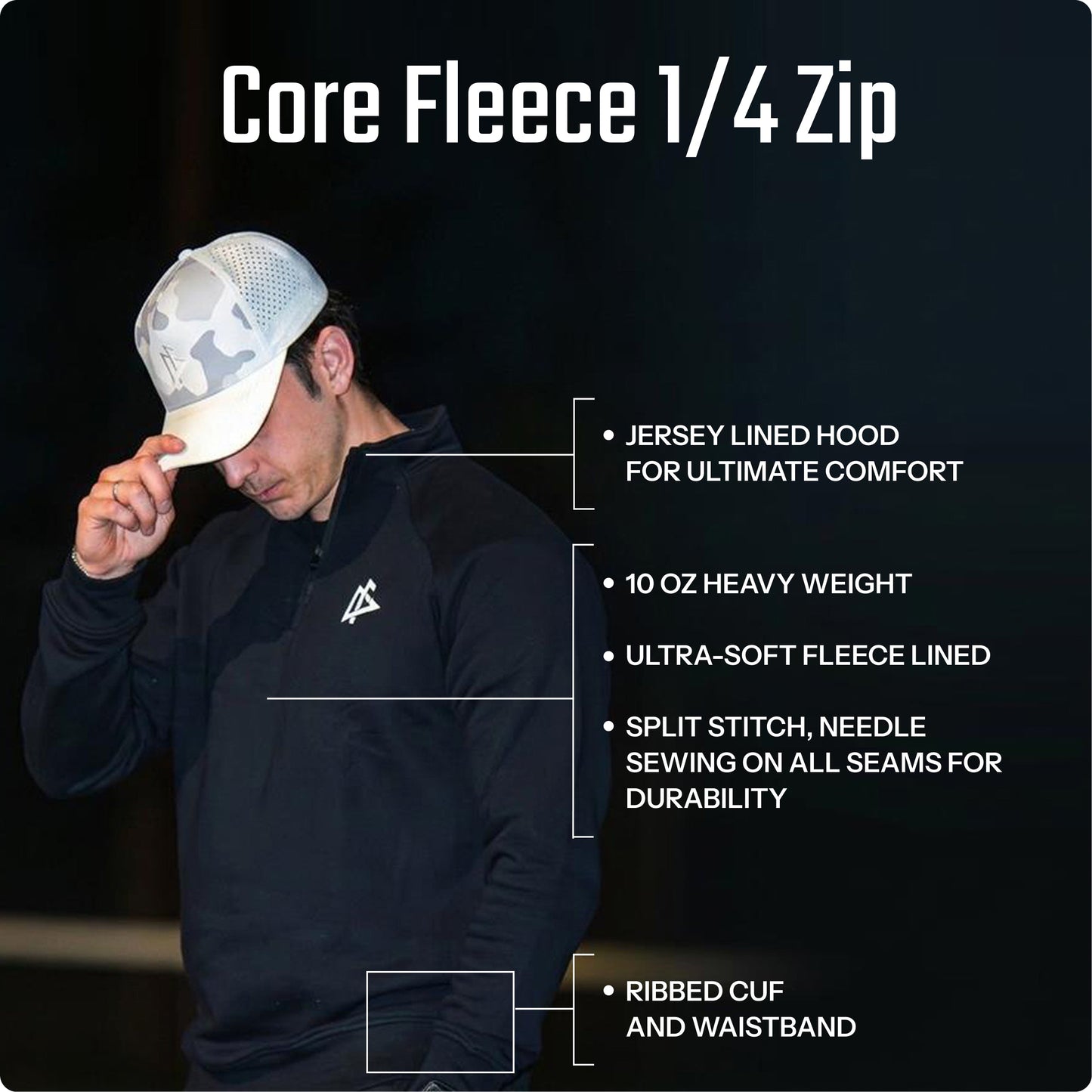 Core 1/4 Zip - Fleece Training Layer